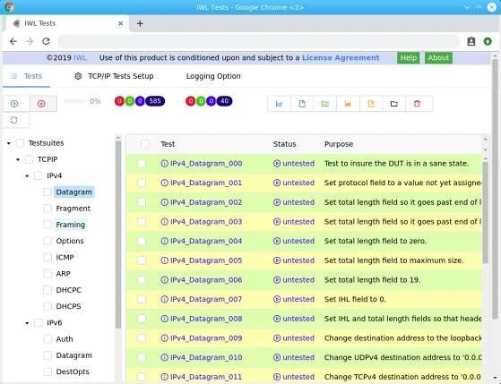 IPv4 & IPv6 Test Suite