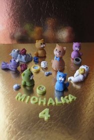 Marcipánové figurky na dorty pro děti s přírodními barvivy a bez lepku