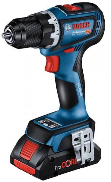 BOSCH Professional GSR 18V-90 C 2x 5 Ah + L-Boxx 136 + vložka do L-Boxx + rychlonabíječka od 7 590 Kč