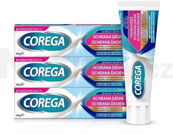 Corega ochrana dásní fixační krém 3x40g