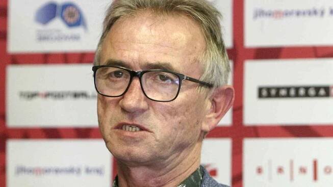 Trenér Miloslav Machálek.