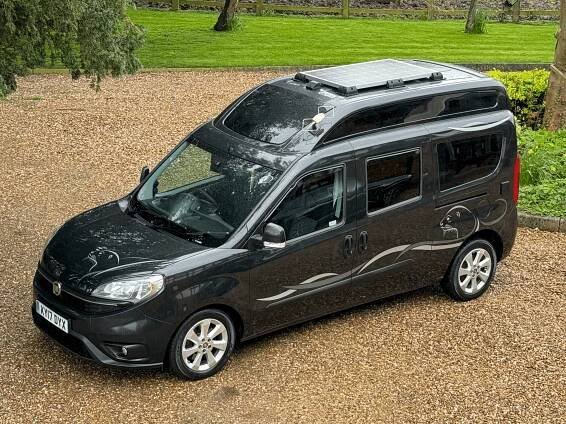 2017 Fiat Doblo XL Camper Van 1.6 M-JET 2 Berth | Dragonville Leisure Lincolnshire Camper Vans and Motorhomes