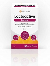 LIVSANE Lactoactive Immune PROBIOTIKA se Zn 30 kapslí