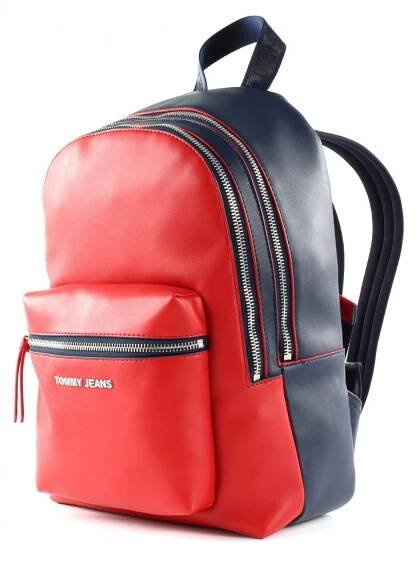 Tommy Jeans dámský červeno modrý batoh č.3