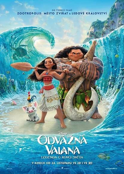 Odvážná Vaiana: Legenda o konci světa - Plakáty