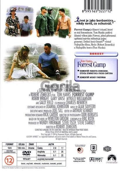 Film: Forrest Gump DVD za 7,37€ | Gorila