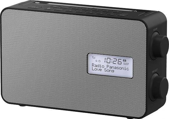 Panasonic RF-D30BTEG-K RF-D30BTEG-K kuchyňské rádio, DAB+, FM, Bluetooth, AUX, funkce alarmu, voděodolné, černá