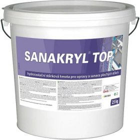 Sanakryl Top hydroizolační barva na střechy, šedý, 25 kg od 4 159 Kč - Heureka.cz