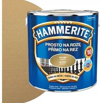 HAMMERITE Přímo na rez 2,5L ZLATÝ LESK