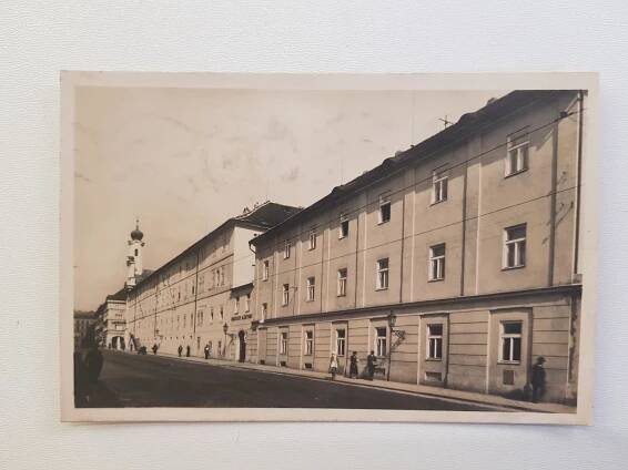 Praha, Klášter a nemocnice Alžbětinek, Na Slupi - Pohlednice místopis