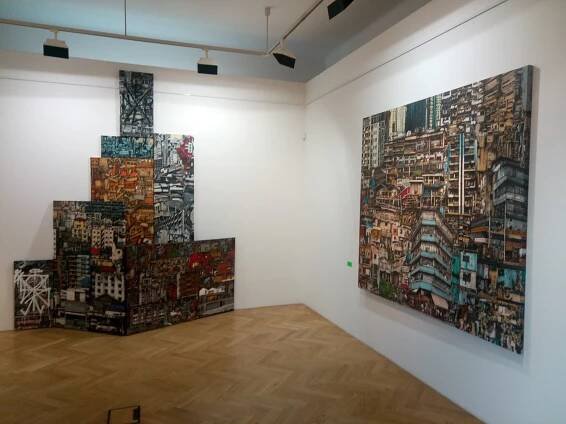 Babylon Michala Škapy ve Ville Pellé | České galerie / Moderní umění a současná malba, aktuální výstavy