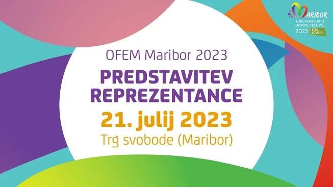 Predstavitev slovenske reprezentance - EYOF 2023