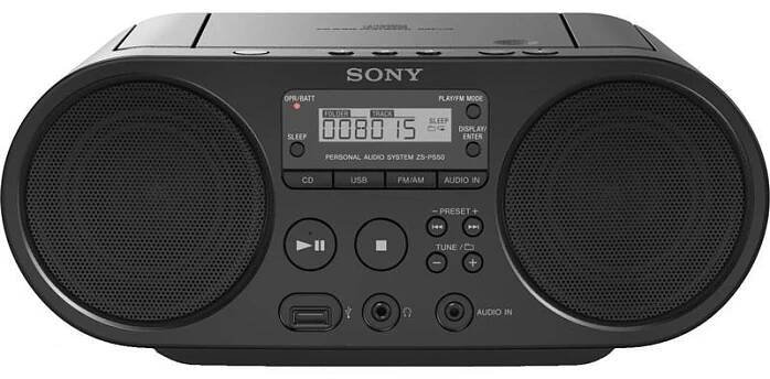 Radiopřijímač s CD Sony ZS-PS50B.
