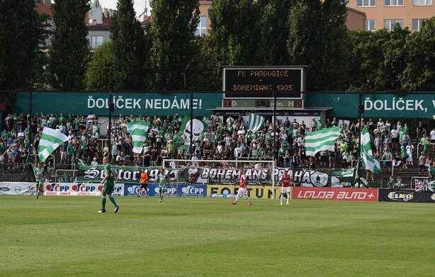 FK Pardubice – Bohemians Praha 1905 3:0 - Sektor 1905