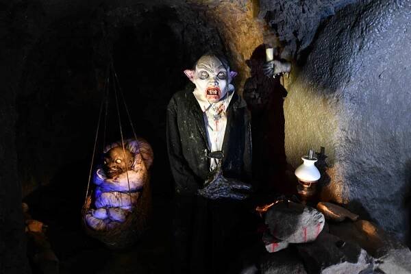 Strašidelné podzemí Tábor - objevte bobříka odvahy