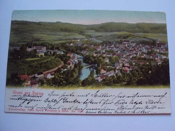 Benešov nad Ploučnicí - pohled na město
