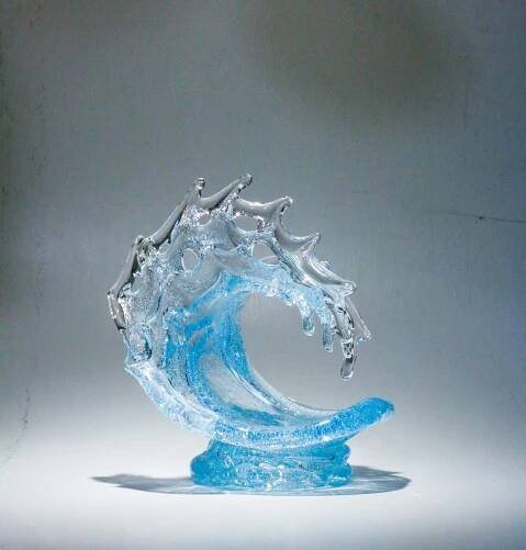 Champagne Small, Medium: Glass, Artist David Wight, Size: 12