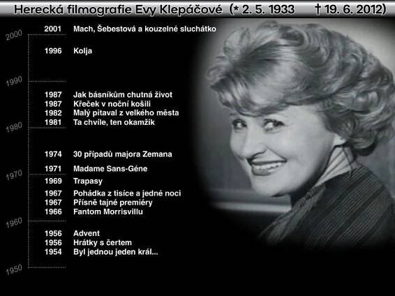 Zemřela Eva Klepáčová. Manželka Zímy a hlas Nastěnky | TN.cz
