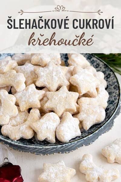 Šlehačkové cukroví | Heavy cream recipes, Czech recipes, Cream desserts recipes