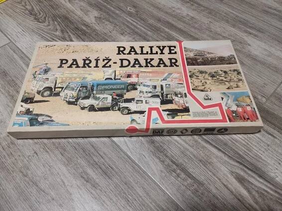 Tofa Desková hra Rallye Paříž Dakar - Starožitnosti a umění