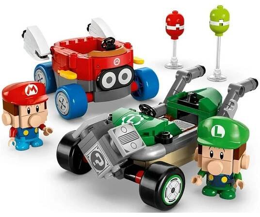 Mario Kart Baby Mario v Baby Luigi 72034 | eberry.cz