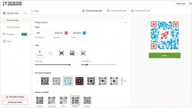 Customize your LinkedIn QR Code
