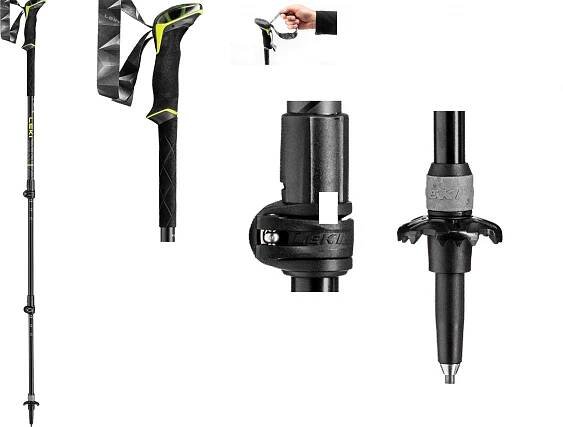 LEKI - 65228602 - Turistické hole - Unisex