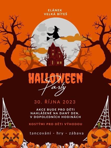 Halloween party ve Velké Bíteši | Elánek - Školky a jesle v Brně