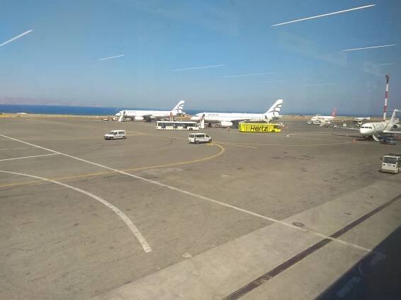 Letiště Nikos Kazantzakis Heraklion - ostrov Kréta foto 5