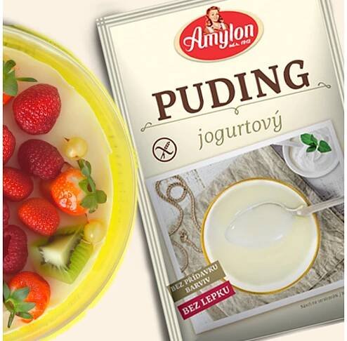 Puding jogurtový - bez lepku 40 g - Amylon