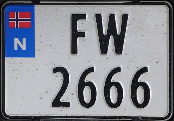 Kfz-Kennzeichen (Norwegen)