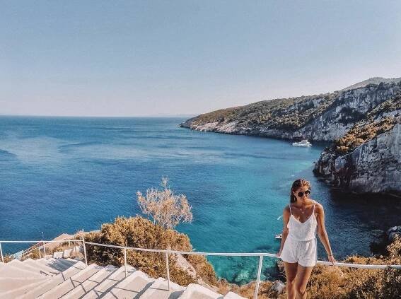 Cape Skinari Staircase to the Sea - Zakynthos Island - Greece