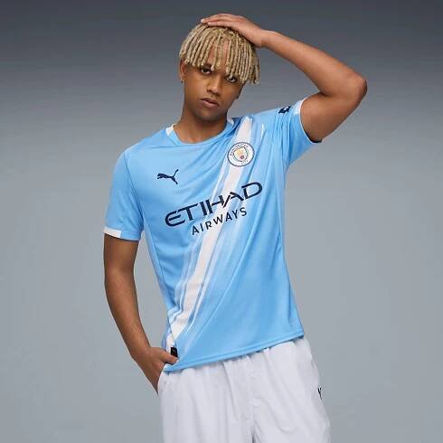 Pánský domácí dres s krátkým rukávem Puma Manchester City 2025/26