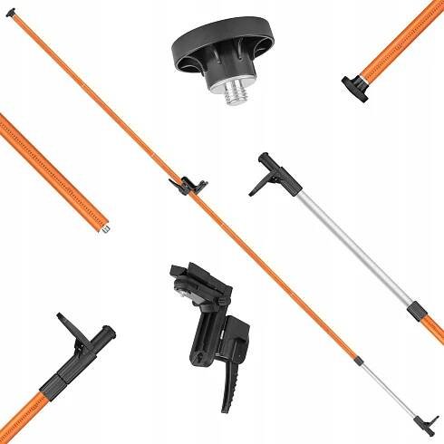 NEO TOOLS TELESKOPICKÁ ROZPĚRNÁ TYČ STATIV PRO LASERY 3.5 m 2-3,5 m 75-113