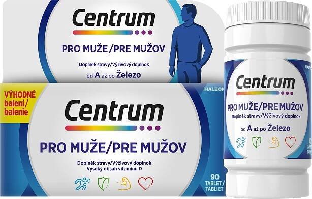 Centrum multivitamín pro muže 90 tablet