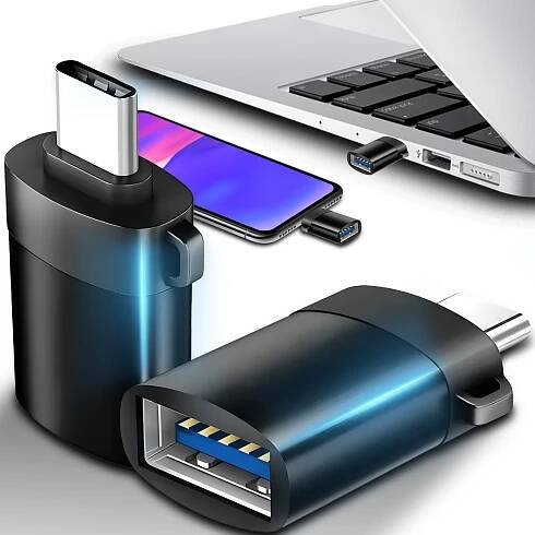 Adaptér USB-C na USB 3.0 USB Type-C (samec) na USB-A (samice) Thunderbolt 4 3 OTG USB