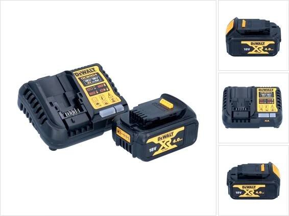 Startovací sada akumulátorů DeWalt DCB 1104 M1 12 V / 18 V 1x akumulátor 4,0 Ah +