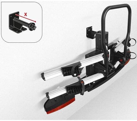 Držák na stěnu na nosič na tažné zařízení Menabo Wall Hook