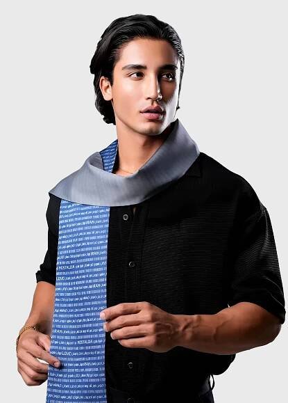 Echoes of Homeland Silk Scarf