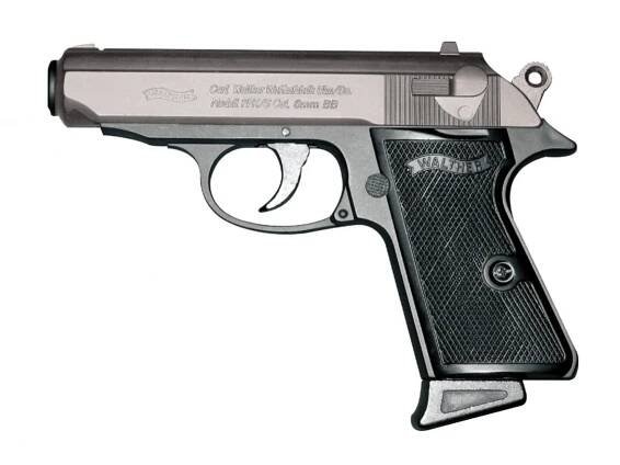 Airsoft Pistole Walther PPK/S bicolor ASG