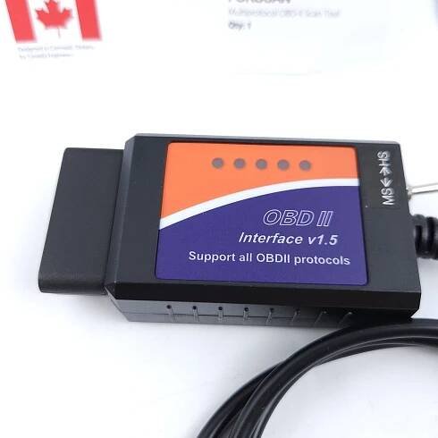 FORScan ELM327 Software OBD2 Scanner Adapter USB Diagnostic Tool Cable for Ford
