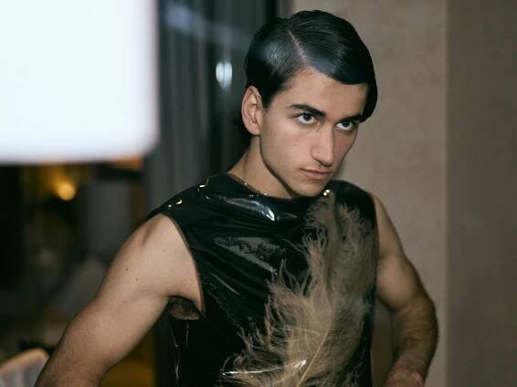 Heartstopper's Sebastian Croft loves Zendaya, Florence Pugh and high-fashion feathers