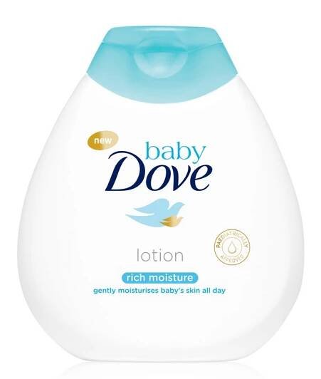BABY DOVE Hydratační tělové mléko, 200 ml