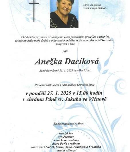 Anežka Dacíková
