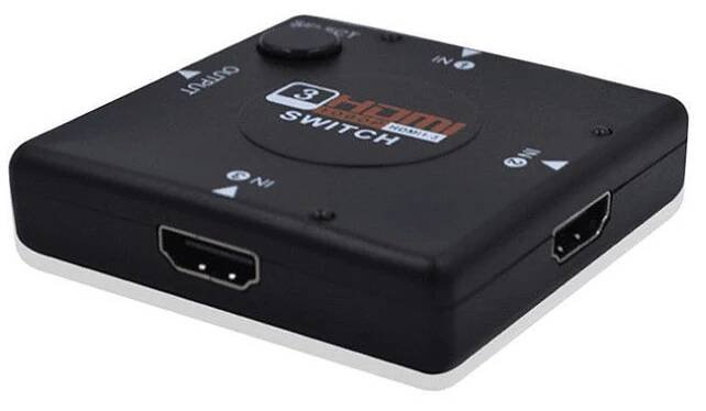 HDMI slučovač / přepínač - 3 porty - HDTV - 1080p