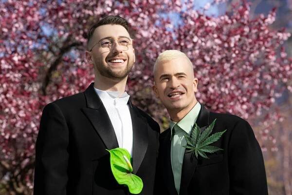 Evan Ross Katz’s Wedding Features V.I.P. Guests and a Weed-Infused Reception