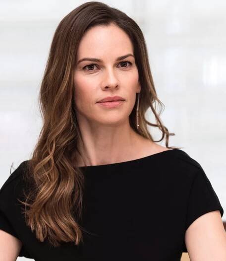 Hilary Swank - Golden Globes