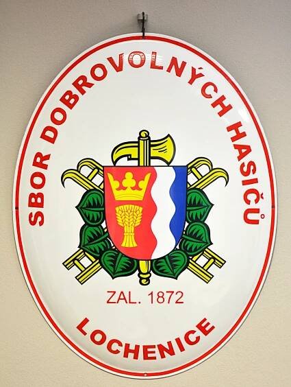Zakázková výroba hasičských smaltovaných oválů