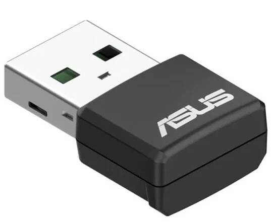ASUS USB-AX55 NANO Wi-Fi 6 adaptér černý