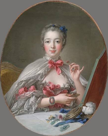 Pompadour at Her Toilette